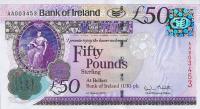 p89 from Northern Ireland: 50 Pounds from 2013